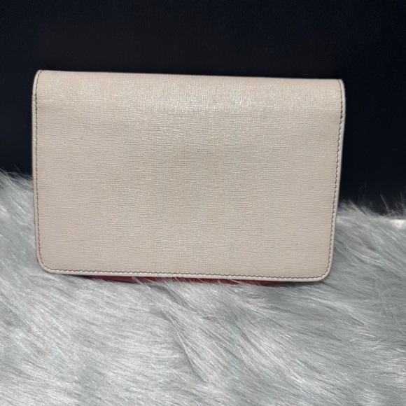 Fendi Monster Bug Pink Leather Wallet on a Chain~With COA - Picture 5 of 11